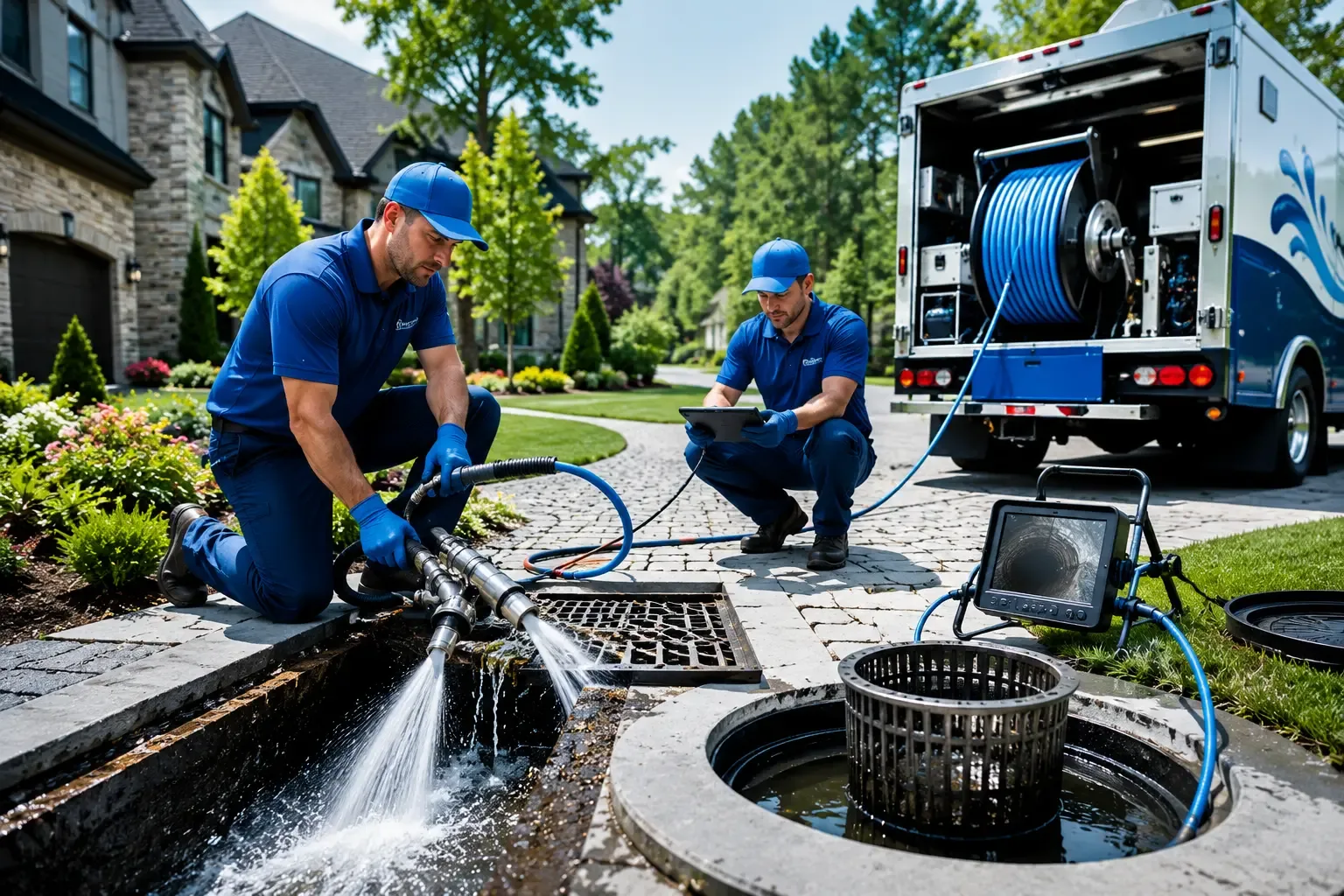 Local outdoor drain cleaning professionals in Blairstown, MO